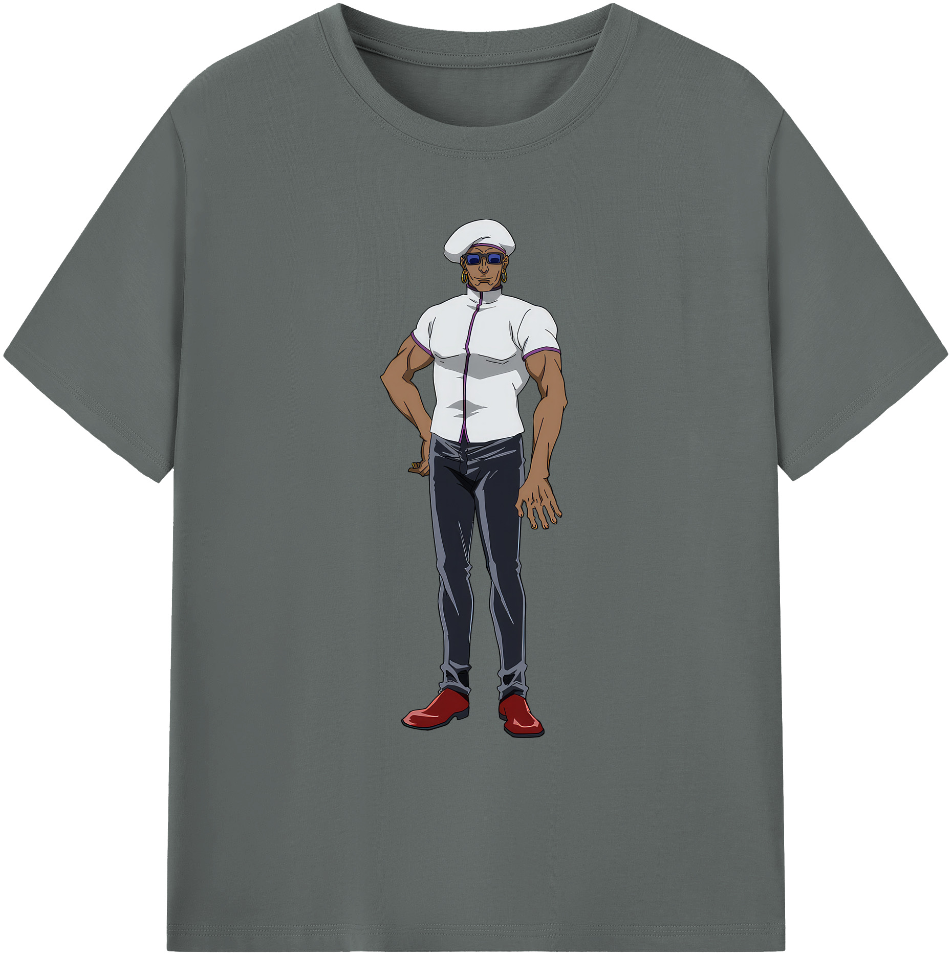 （画像用） 呪術廻戦 Jujutsu Kaisen 綿100％ メンズ半袖Tシャツ｜肌触りやわらか＆通気性